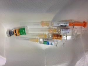 My GP actually said I would be like a pin cushion...he wasn't wrong...